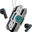 Auriculares inalámbricos gamer Bluetooth 5.0 con estuche LED